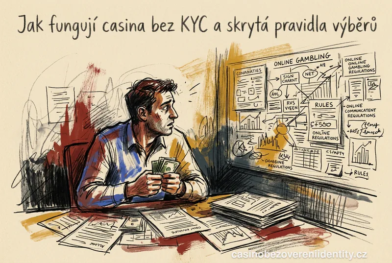 Jak fungují casina bez KYC a skrytá pravidla výběrů