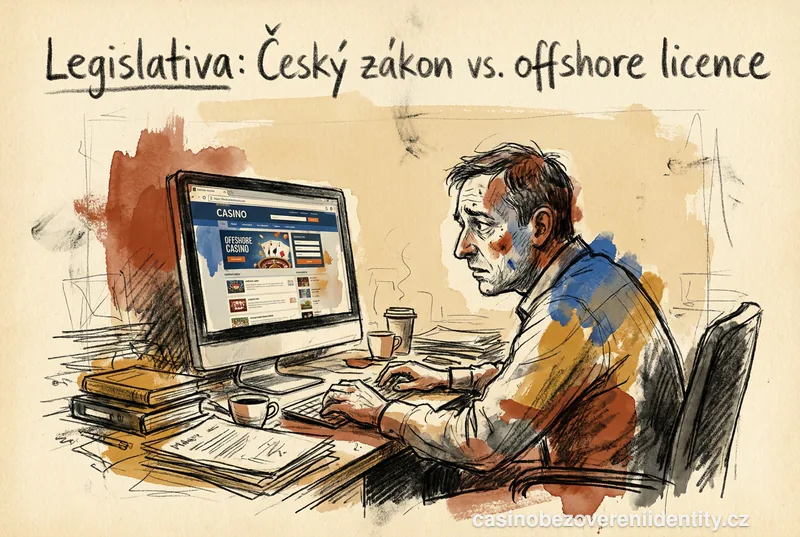 Legislativa: Český zákon vs. offshore licence